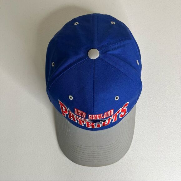 Ani New England Patriots Embroidered Blue Gray Snapback Team NFL Licensed Cap - Picture 8 of 11